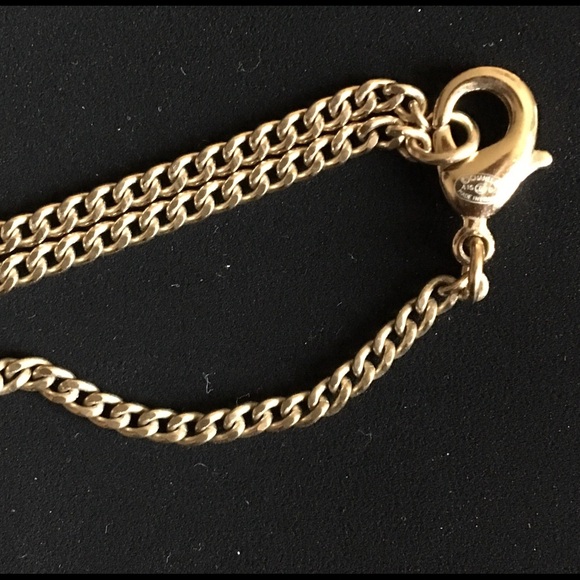 Authentic CHANEL CC Logo Necklace A64603 Gold - Picture 6 of 6